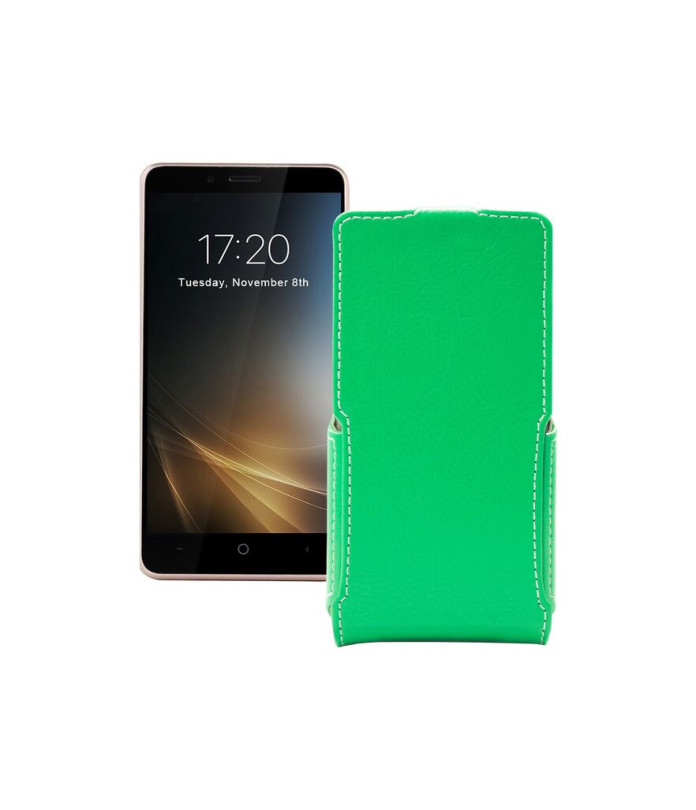 Чохол-флип з екошкіри для телефону Leagoo KIICAA