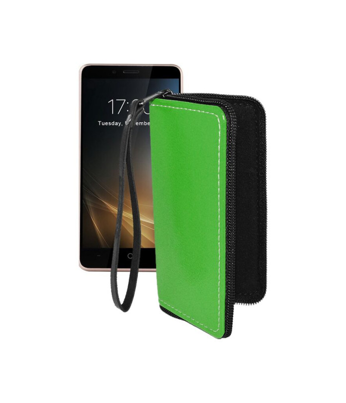 Чохол-гаманець з екошкіри для телефону Leagoo KIICAA