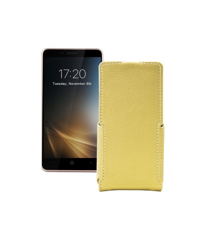 Чохол-флип з екошкіри для телефону Leagoo KIICAA