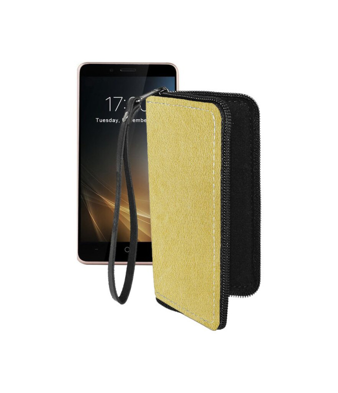 Чохол-гаманець з екошкіри для телефону Leagoo KIICAA