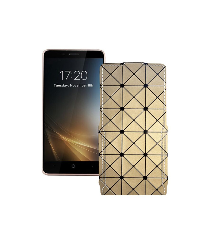 Чохол-флип з екошкіри для телефону Leagoo KIICAA