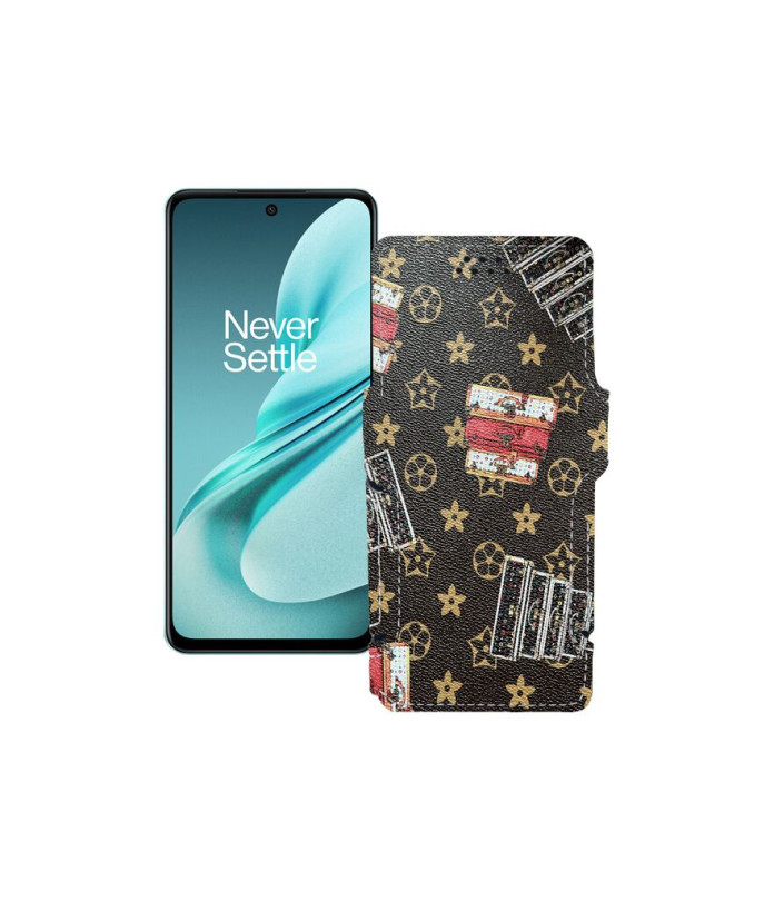 Чохол-книжка з екошкіри для телефону OnePlus Nord N30 SE