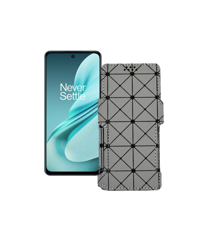 Чохол-книжка з екошкіри для телефону OnePlus Nord N30 SE