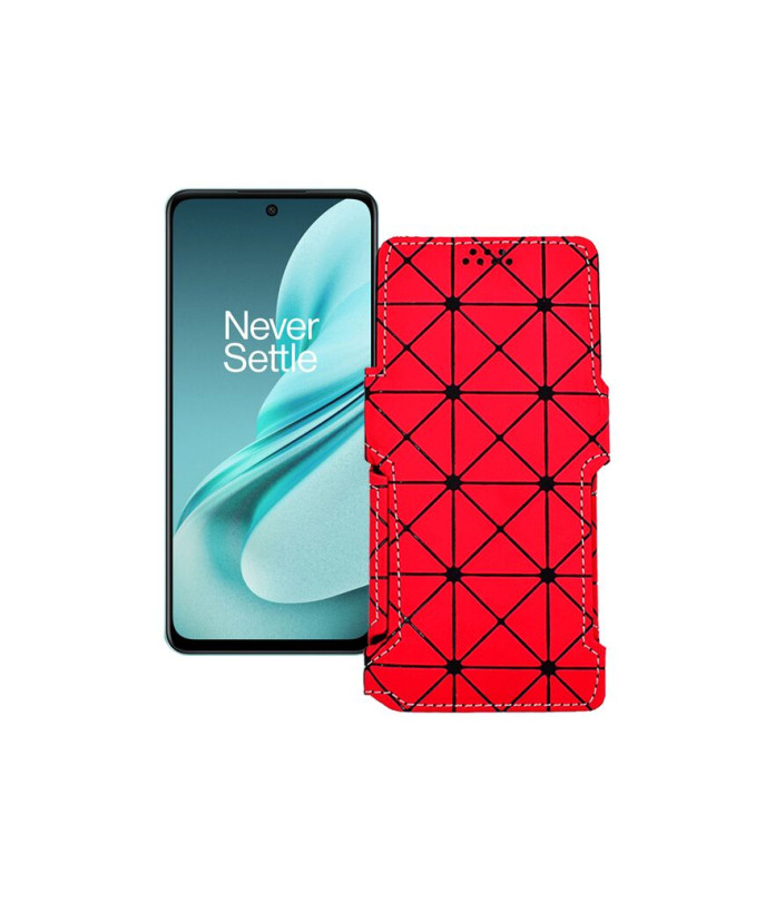 Чохол-книжка з екошкіри для телефону OnePlus Nord N30 SE