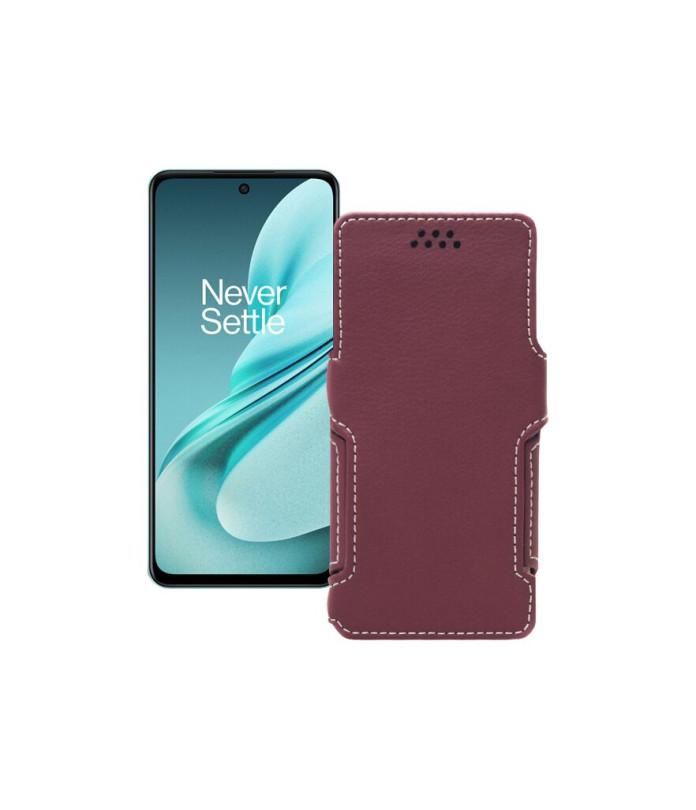 Чохол-книжка з екошкіри для телефону OnePlus Nord N30 SE