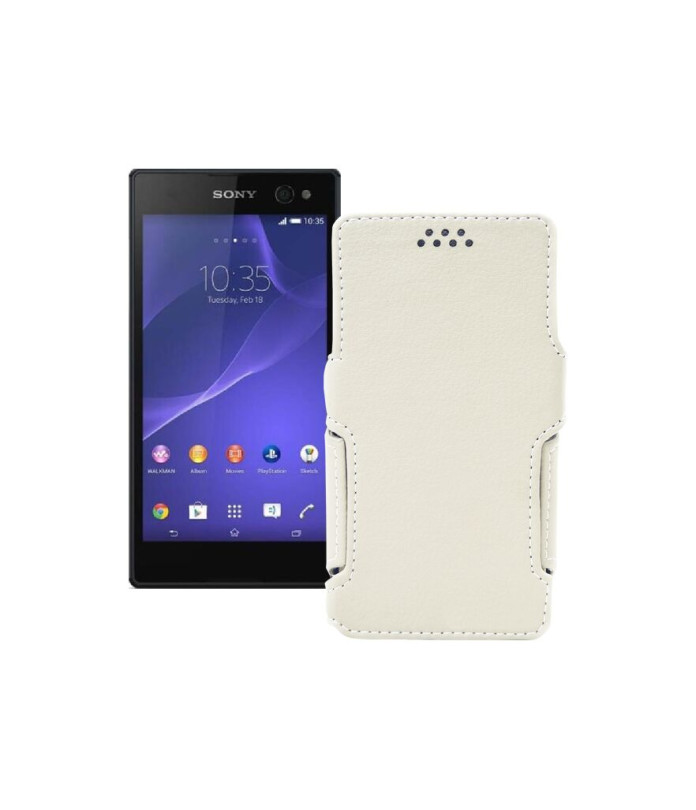 Чохол-книжка з екошкіри для телефону Sony Xperia C3 DS D2502