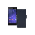 Чохол-книжка з екошкіри для телефону Sony Xperia C3 DS D2502