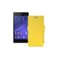 Чохол-книжка з екошкіри для телефону Sony Xperia C3 DS D2502