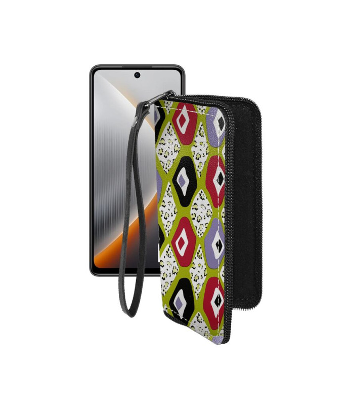 Чохол-гаманець з екошкіри для телефону Tecno Pova 7 Neo
