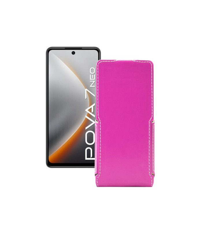 Чохол-флип з екошкіри для телефону Tecno Pova 7 Neo