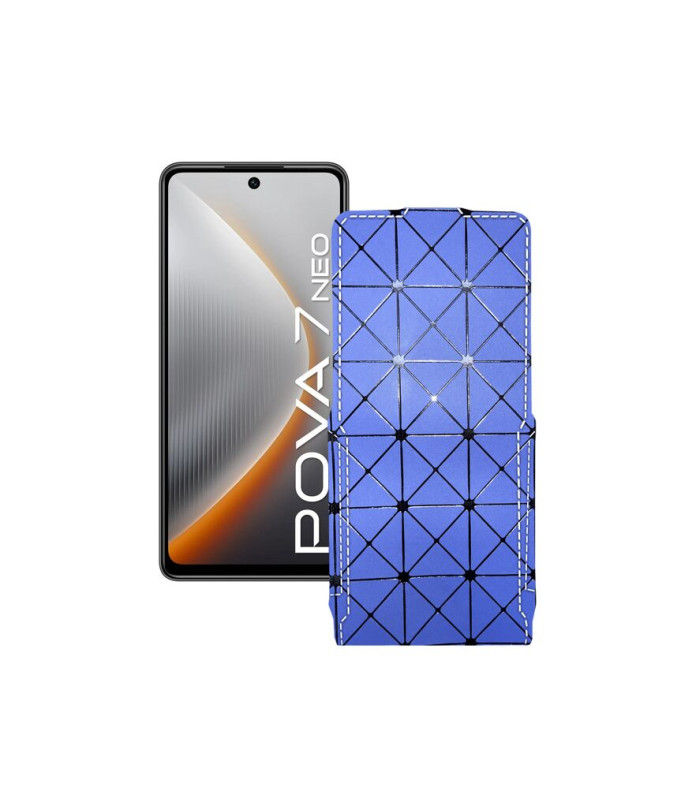 Чохол-флип з екошкіри для телефону Tecno Pova 7 Neo