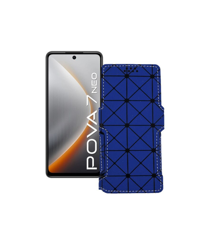 Чохол-книжка з екошкіри для телефону Tecno Pova 7 Neo