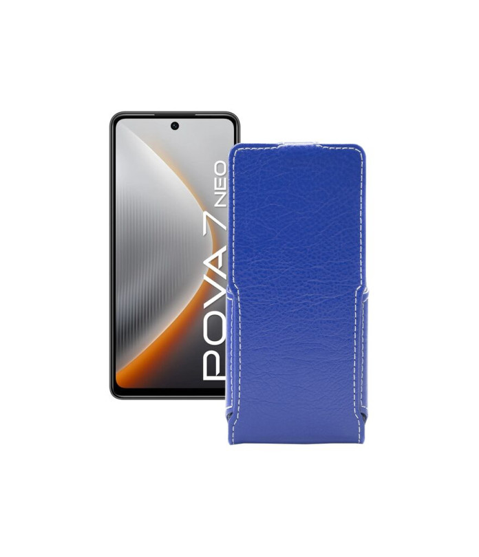 Чохол-флип з екошкіри для телефону Tecno Pova 7 Neo