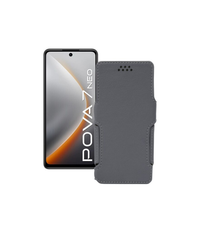 Чохол-книжка з екошкіри для телефону Tecno Pova 7 Neo