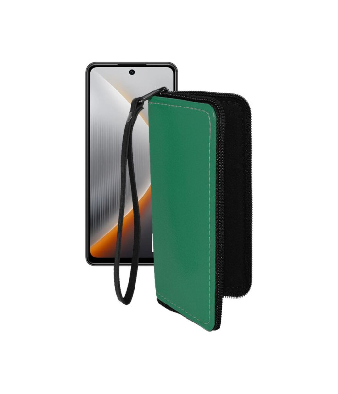 Чохол-гаманець з екошкіри для телефону Tecno Pova 7 Neo