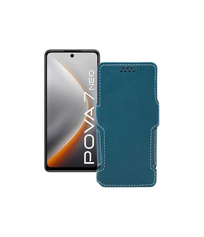 Чохол-книжка з екошкіри для телефону Tecno Pova 7 Neo