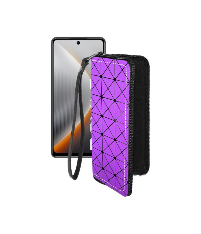 Чохол-гаманець з екошкіри для телефону Tecno Pova 7 Neo