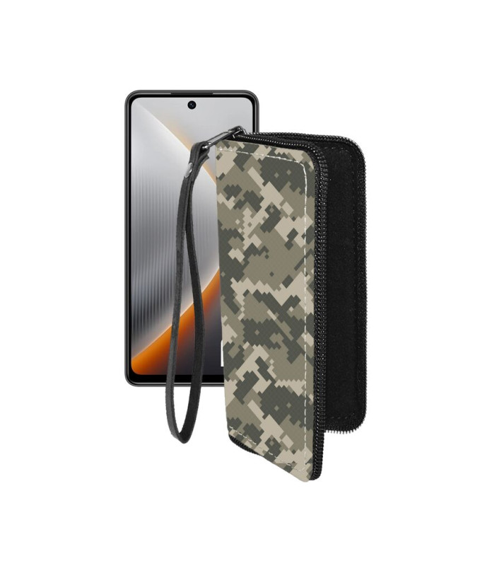 Чохол-гаманець з екошкіри для телефону Tecno Pova 7 Neo