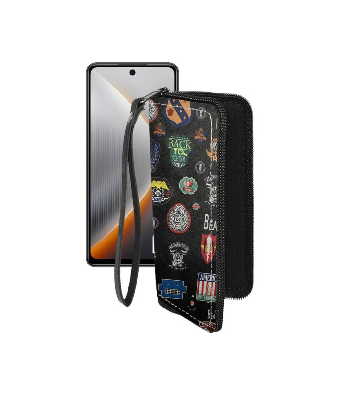 Чохол-гаманець з екошкіри для телефону Tecno Pova 7 Neo