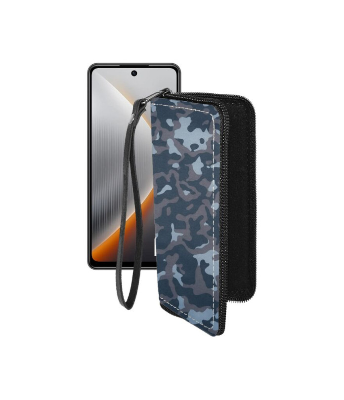 Чохол-гаманець з екошкіри для телефону Tecno Pova 7 Neo