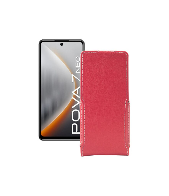 Чохол-флип з екошкіри для телефону Tecno Pova 7 Neo