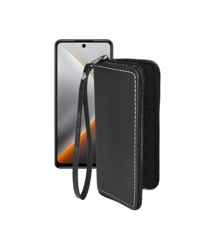 Чохол-гаманець з екошкіри для телефону Tecno Pova 7 Neo