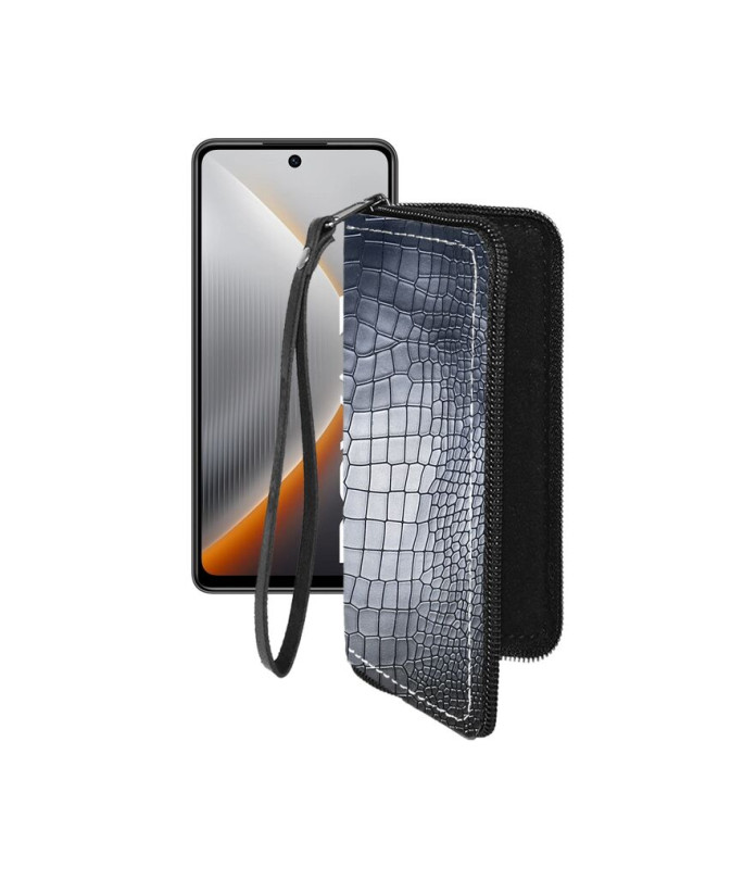 Чохол-гаманець з екошкіри для телефону Tecno Pova 7 Neo