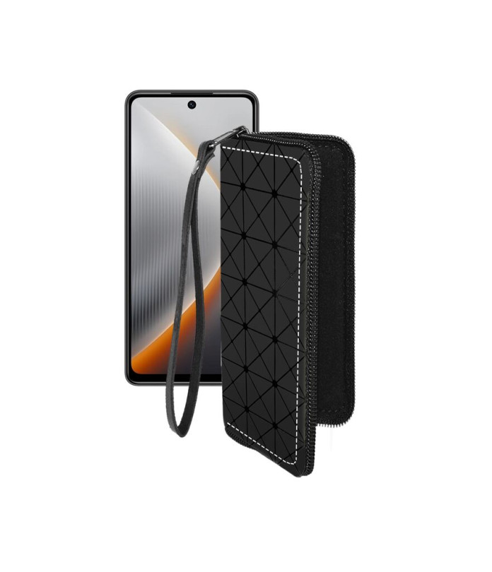 Чохол-гаманець з екошкіри для телефону Tecno Pova 7 Neo