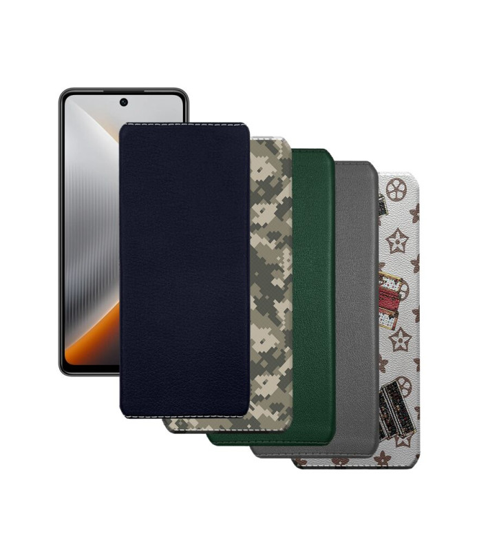 Накладка з екошкіри для телефону Tecno Pova 7 Neo