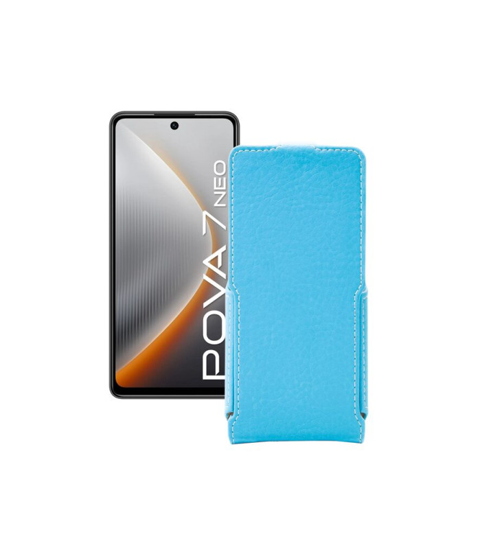 Чохол-флип з екошкіри для телефону Tecno Pova 7 Neo