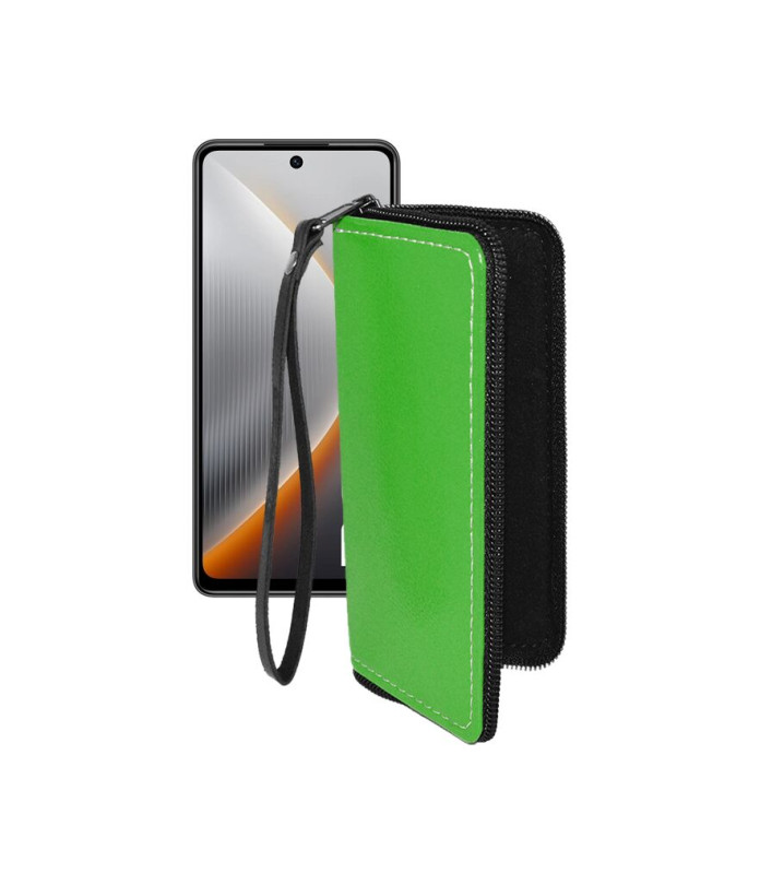 Чохол-гаманець з екошкіри для телефону Tecno Pova 7 Neo