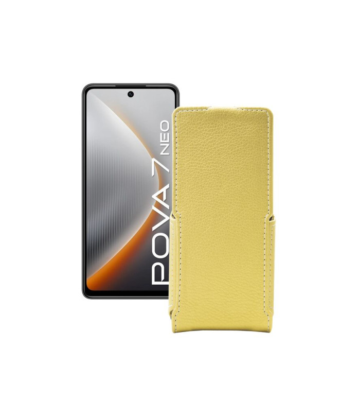 Чохол-флип з екошкіри для телефону Tecno Pova 7 Neo