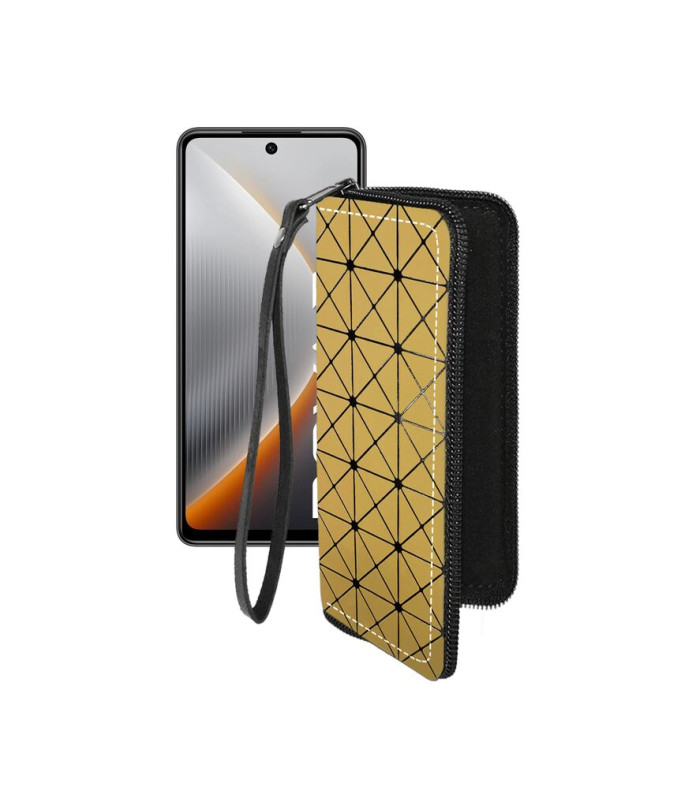 Чохол-гаманець з екошкіри для телефону Tecno Pova 7 Neo