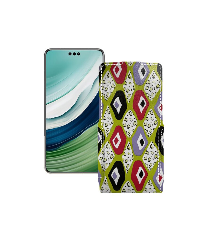Чохол-флип з екошкіри для телефону Huawei Mate 60 Pro Plus