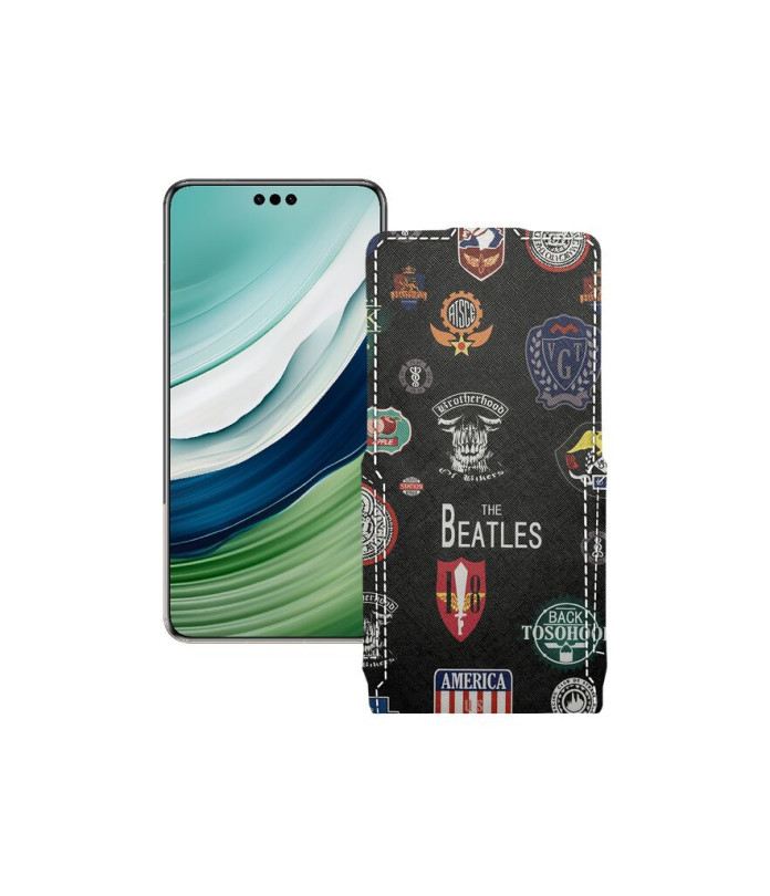 Чохол-флип з екошкіри для телефону Huawei Mate 60 Pro Plus