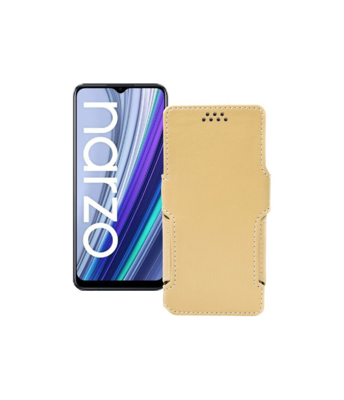 Чохол-книжка з екошкіри для телефону Realme Narzo 30A 2021