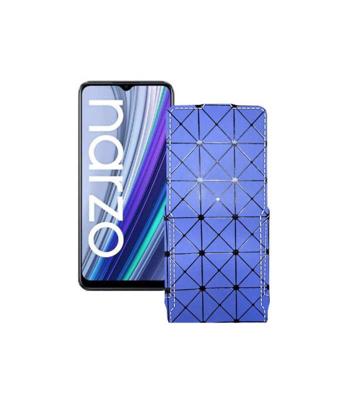 Чохол-флип з екошкіри для телефону Realme Narzo 30A 2021