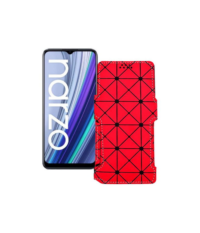 Чохол-книжка з екошкіри для телефону Realme Narzo 30A 2021