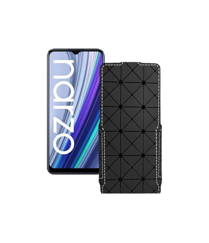 Чохол-флип з екошкіри для телефону Realme Narzo 30A 2021