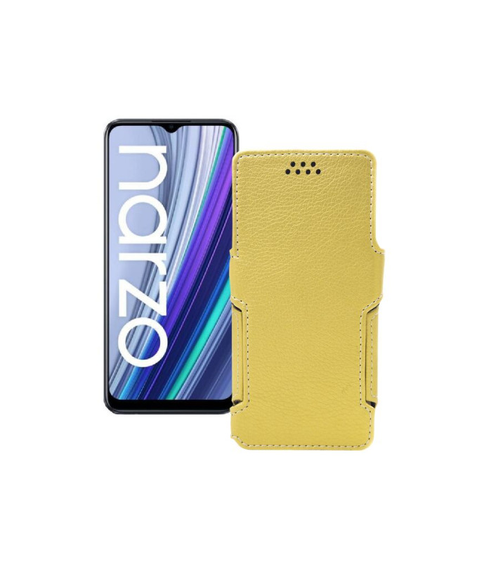 Чохол-книжка з екошкіри для телефону Realme Narzo 30A 2021