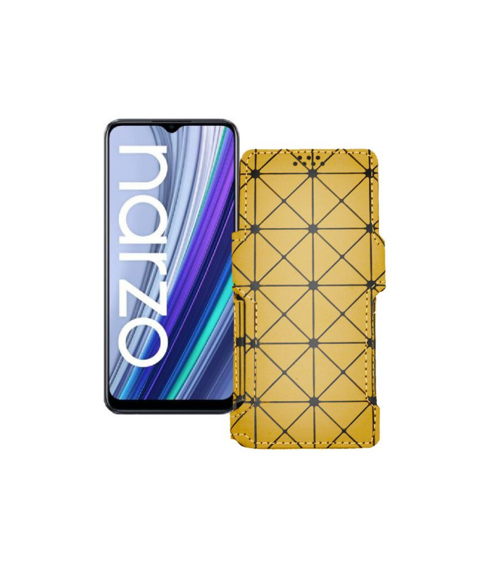 Чохол-книжка з екошкіри для телефону Realme Narzo 30A 2021