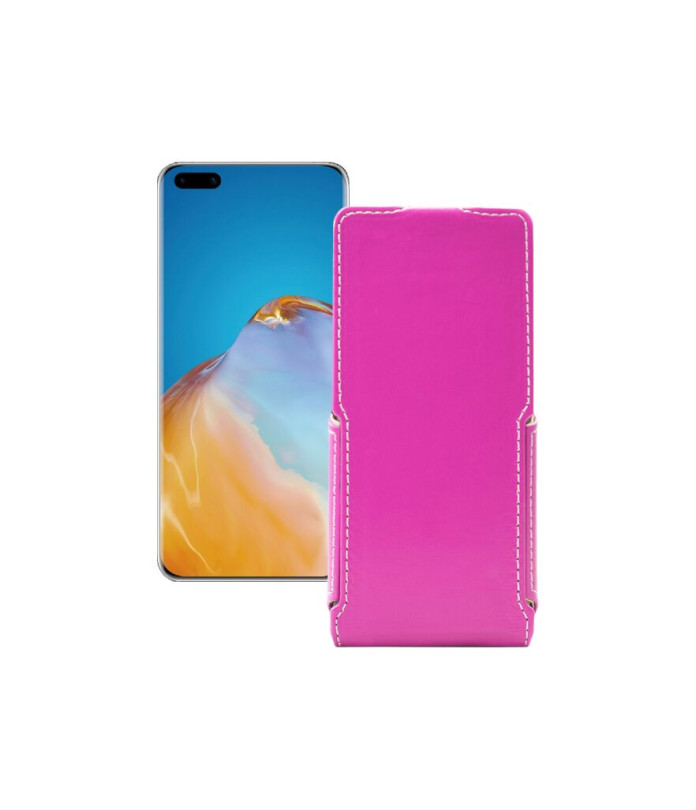 Чохол-флип з екошкіри для телефону Huawei P40 Pro