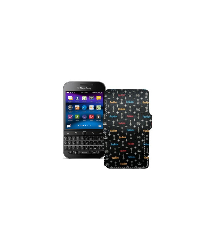 Чохол-книжка з екошкіри для телефону BlackBerry Classic Q20