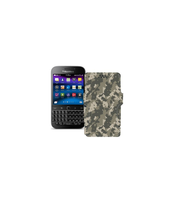 Чохол-книжка з екошкіри для телефону BlackBerry Classic Q20