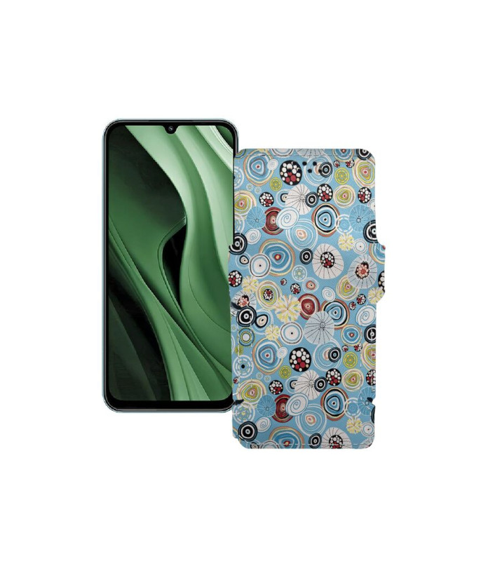 Чохол-книжка з екошкіри для телефону Xiaomi Poco C85