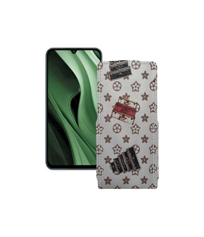 Чохол-флип з екошкіри для телефону Xiaomi Poco C85