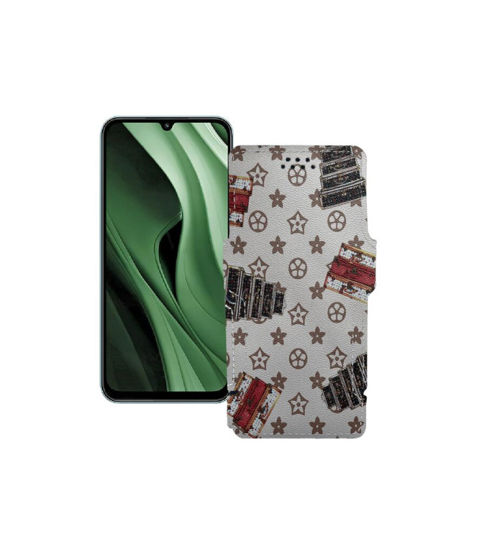 Чохол-книжка з екошкіри для телефону Xiaomi Poco C85