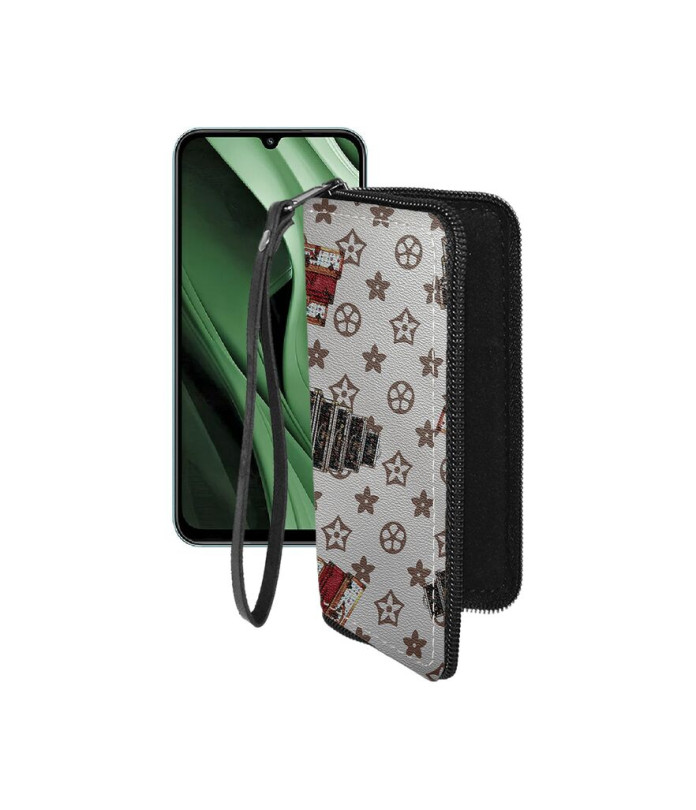 Чохол-гаманець з екошкіри для телефону Xiaomi Poco C85