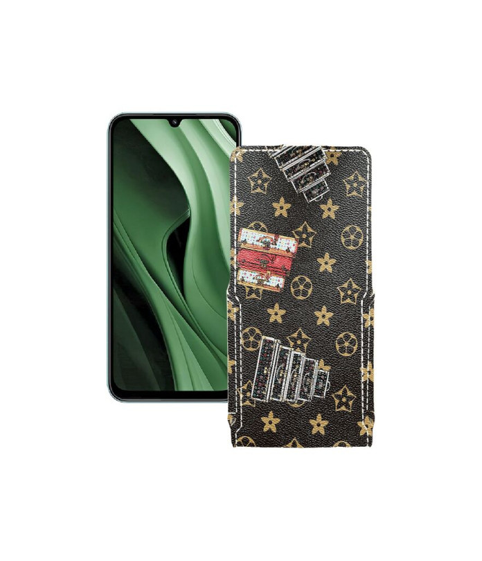 Чохол-флип з екошкіри для телефону Xiaomi Poco C85