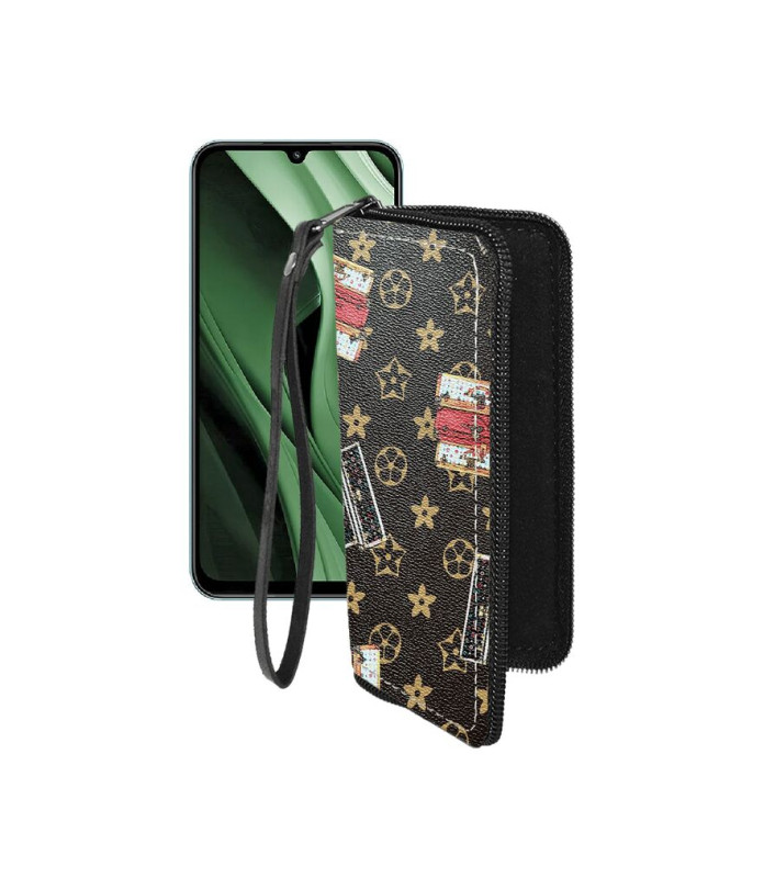 Чохол-гаманець з екошкіри для телефону Xiaomi Poco C85